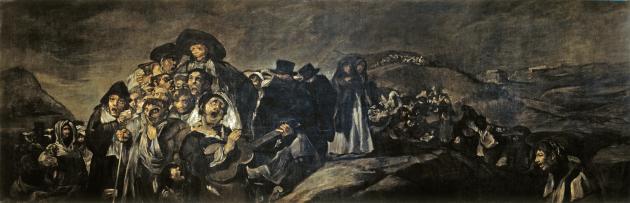 Франсиско Гойя. Фестиваль в Сан-Исидро. 1823